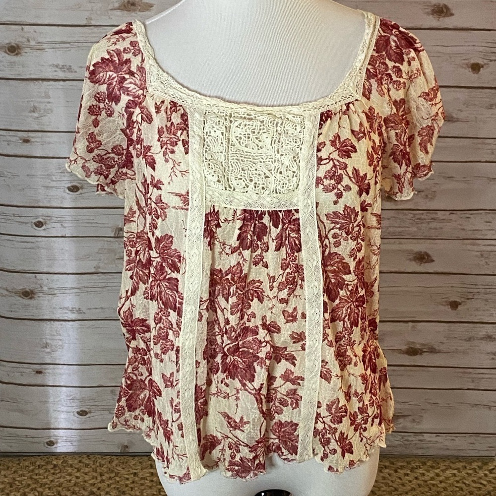 Denim & Supply floral print top - Picture 1 of 6